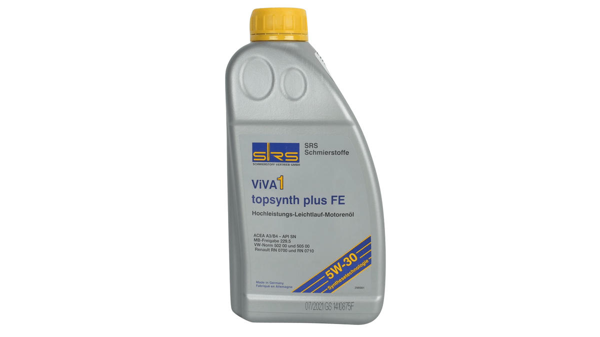 Масло моторное SRS VIVA1 TOPSYNTH PLUS FE 5W30 SN/CF 1л синт. preview 1