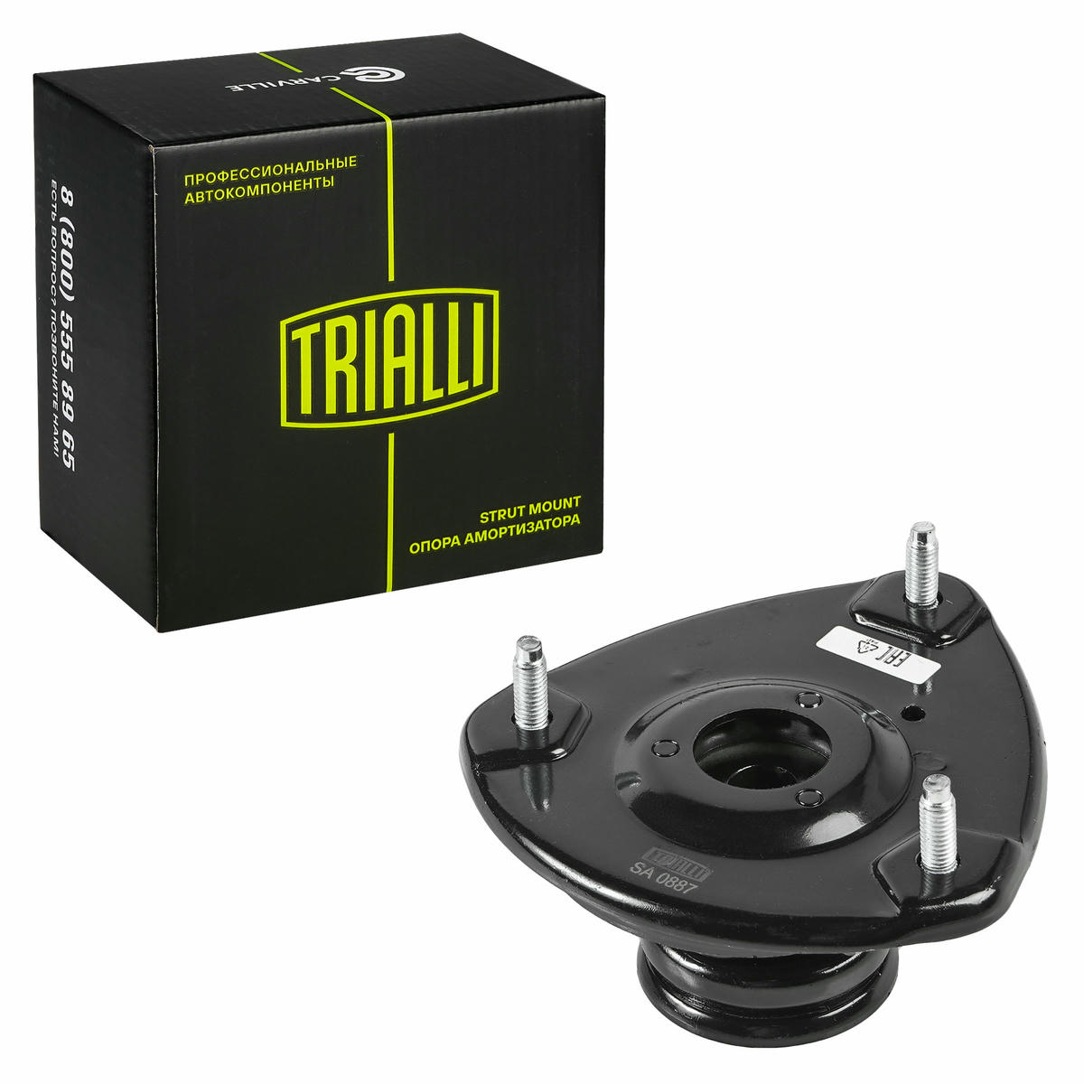 Опора амортизатора для а/м Kia Rio (05-) (лев.) (перед.) (без подшип.) (SA 0887) preview 1