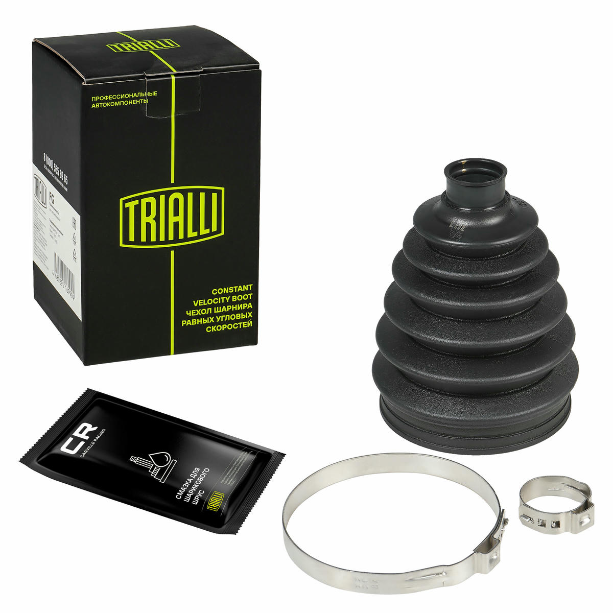 Пыльник ШРУСа для а/м Honda Civic VIII (06-) 1.8i (наруж.компл: хомуты/смазка) (TPEE) (FG 2301) preview 1