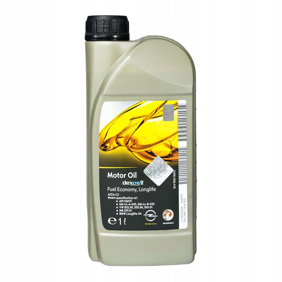 Масло моторное GM Dexos 2 5W-30 синтетическое 4 л 93165556 preview 3