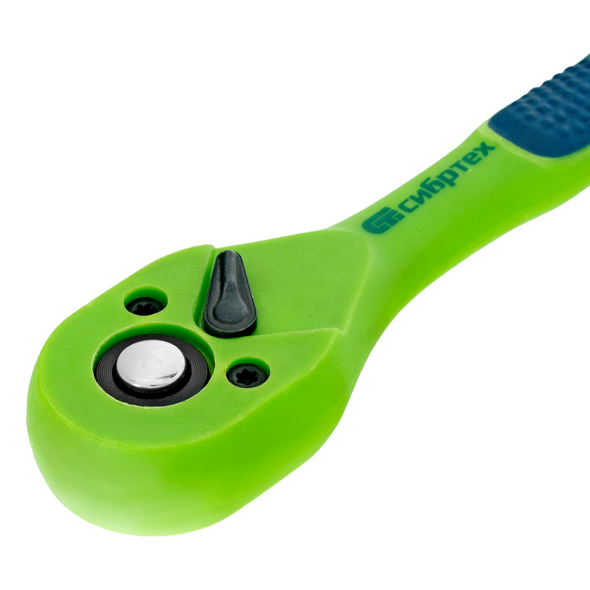 Ключ-трещотка, двухкомпонентная рукоятка, 1/4 Сибртех 14007 preview 5