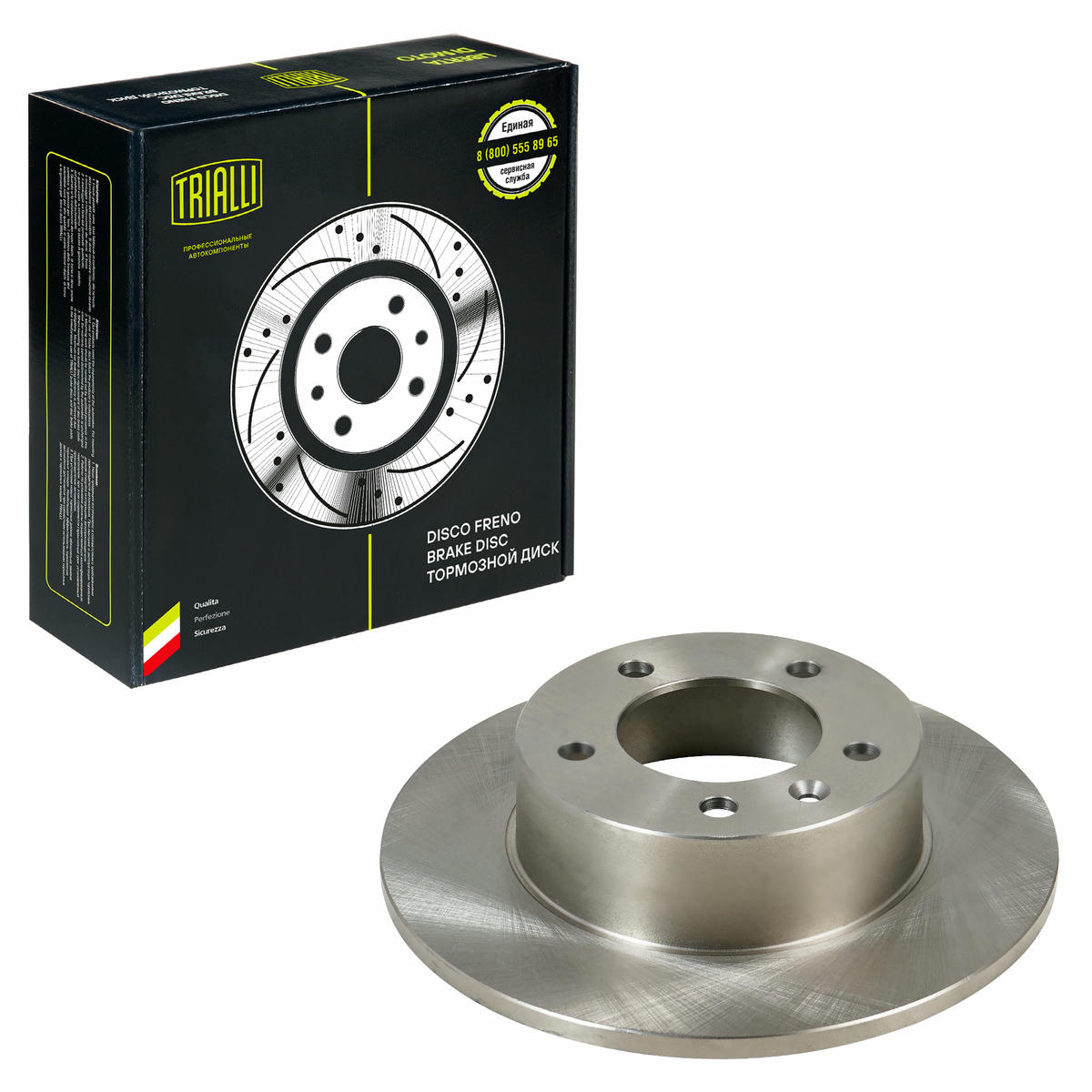 Диск торм. для а/м Renault Master (98-)/Opel Movano (98-) зад. d=305 (не вент.) (DF 261012) preview 1