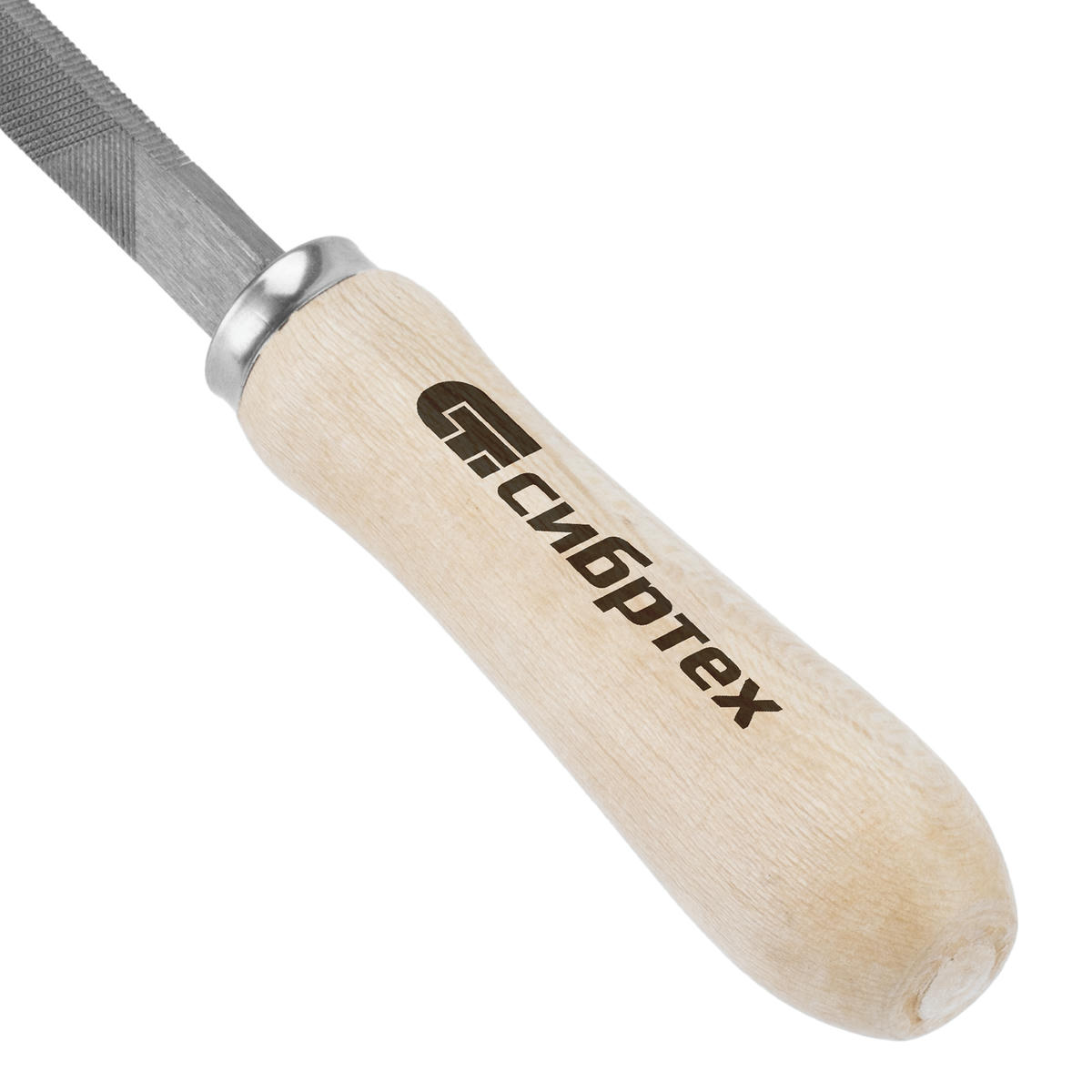 Напильник 200мм трехгранный, деревянная ручка СИБРТЕХ preview 4