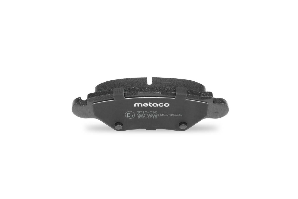 Колодки тормозные задние дисковые к-кт metaco 3010-092 preview 4 Колодки тормозные задние дисковые к-кт metaco 3010-092 preview 4