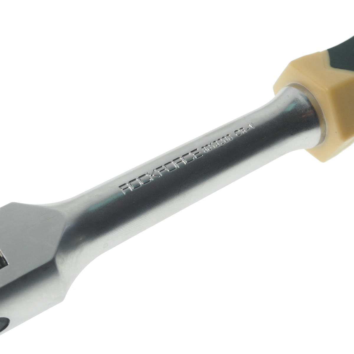 Вороток RF-8013200 шарнирный с противоскользящей пластиковой рукояткойм 200мм, 3/8" ROCKFORCE preview 1