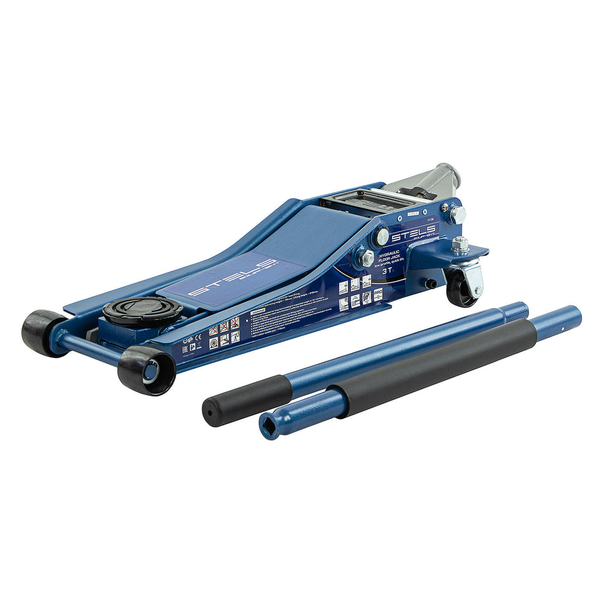 Домкрат подкатной гидравлический 3т 75-515мм быстр.подъем LOW PROFILE QUICK LIFT проф STELS preview 10