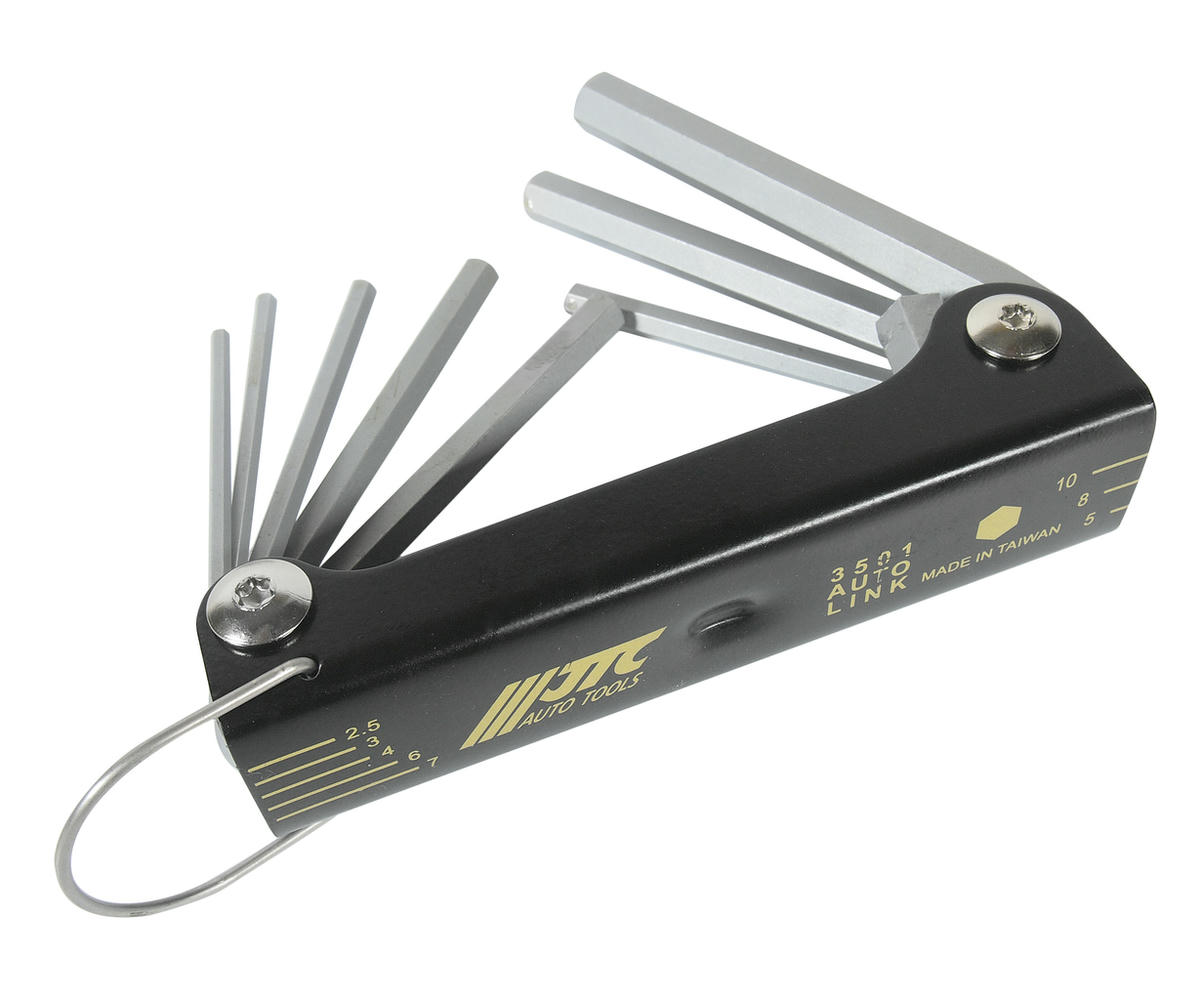 Набор ключей шестигранных 8пр 2,5 3 4 5 6 7 8 10 JTC preview 1