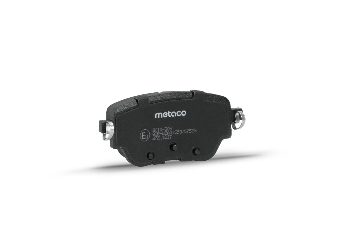 Колодки тормозные задние к-кт metaco 3010-305 preview 2
