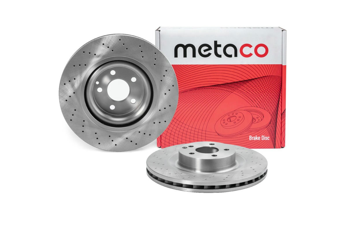 Диск тормозной передний вентилируемый metaco 3050-209 preview 2
