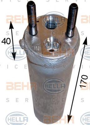 Осушитель системы кондиционирования Hella 8FT 351 193-141 preview 3