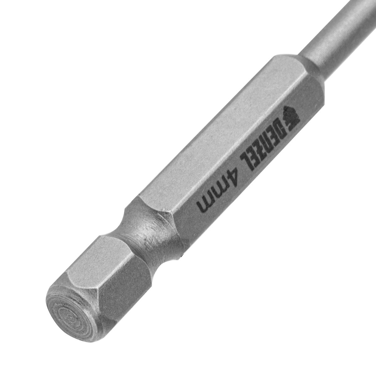 Сверло по керамической плитке 4 мм, крестовая пластина, 6-гр. хвостовик// Denzel preview 4