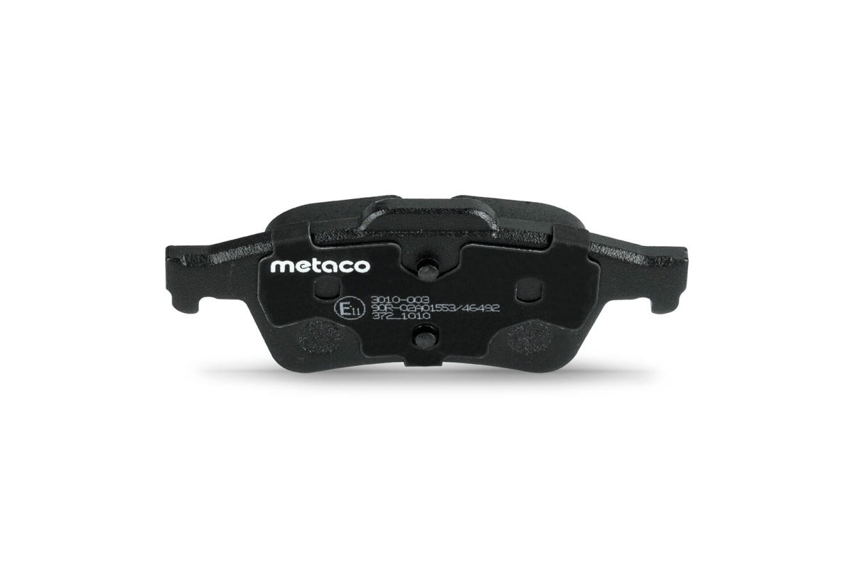 Колодки тормозные задние дисковые к-кт metaco 3010-003 preview 5