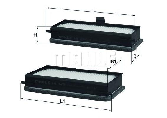 Mahle Фильтр салонный LA 679/S preview 1