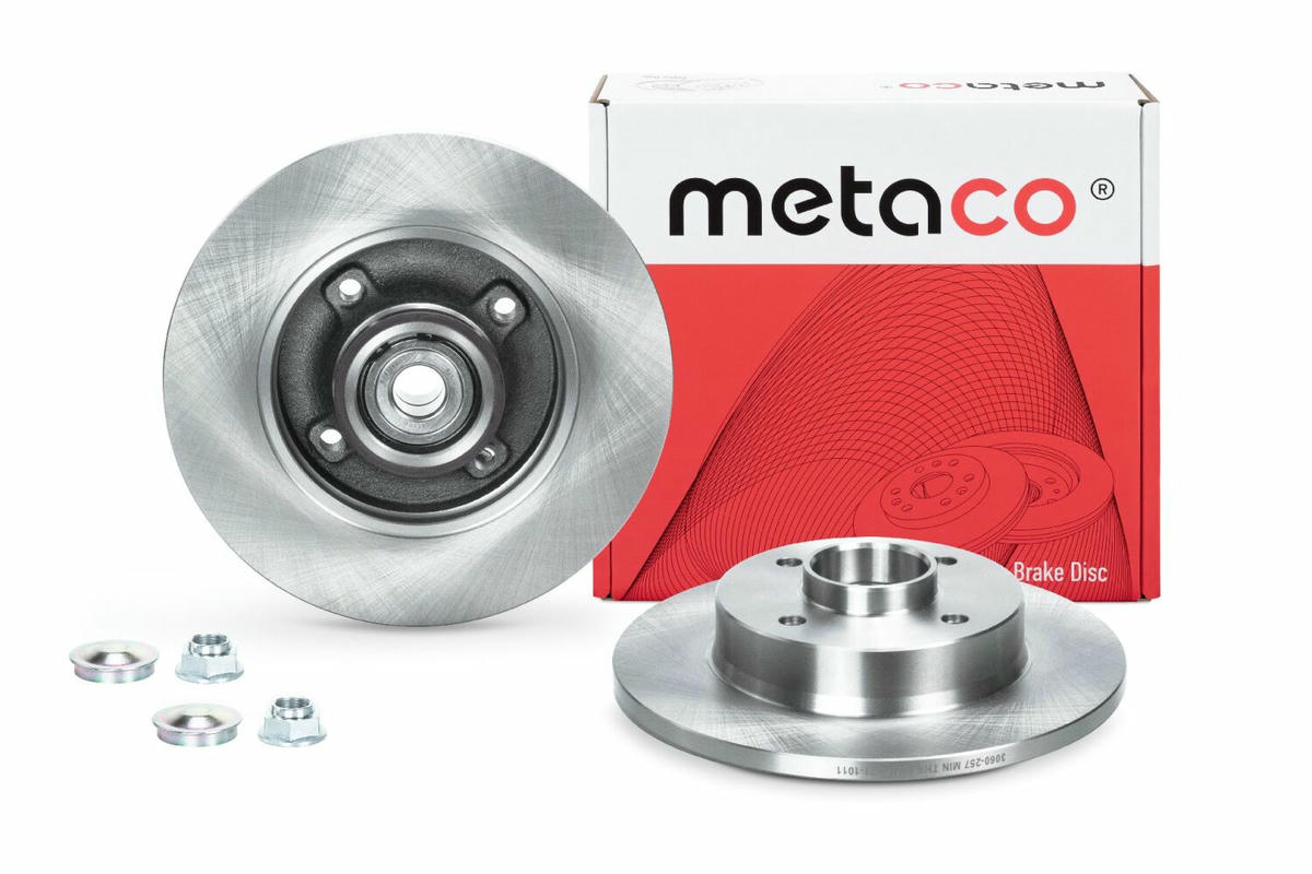 Диск тормозной задний metaco 3060-257 preview 3