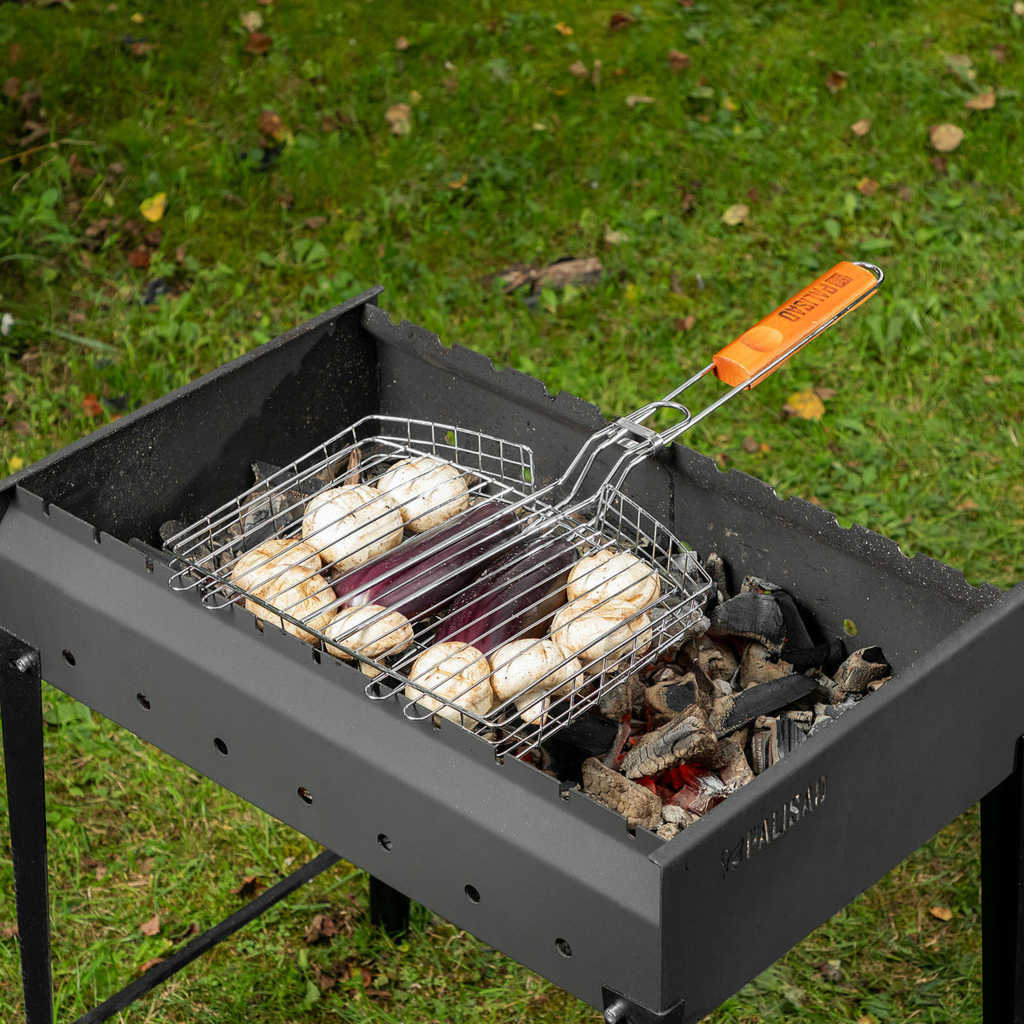 Решетка гриль 305х235*55мм объемная хромир. PALISAD preview 8