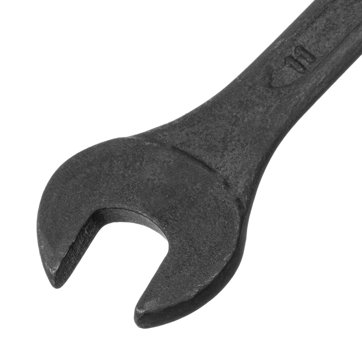 СИБРТЕХ 14906 Ключ комбинированый, 11 мм, CrV, фосфатированный, ГОСТ 16983 preview 3