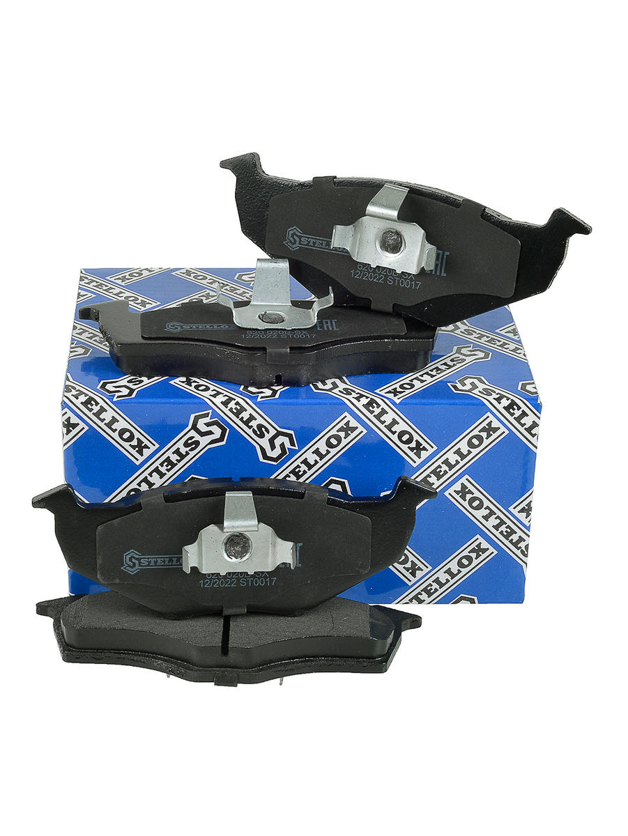 620 020B-SX_колодки дисковые п.! с антискр. пл. VW Golf III/Vento/Polo 1.4/1.6/1.9D/TD/SDi 95-01 preview 1