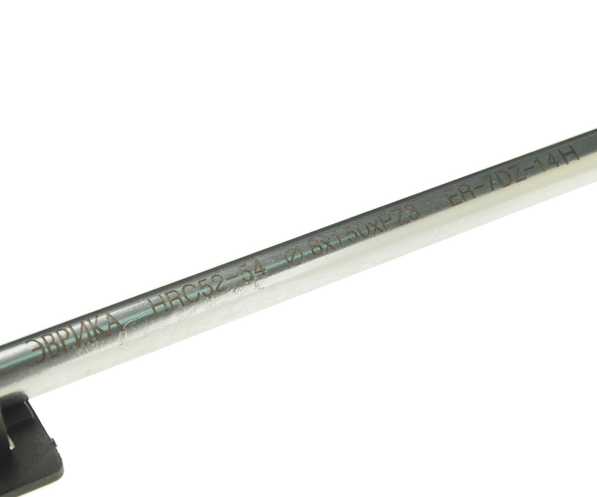 Отвертка крестовая ЭВРИКА PZ3 8х150мм с противоскользящей ручкой preview 1