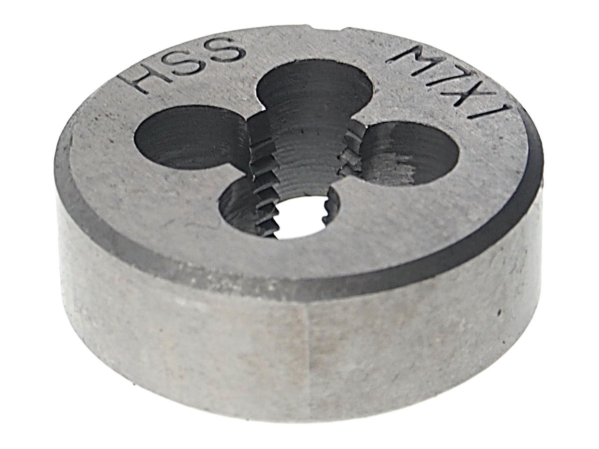 Плашка M07x1-o25мм, в пластиковом футляре ЭВРИКА preview 1