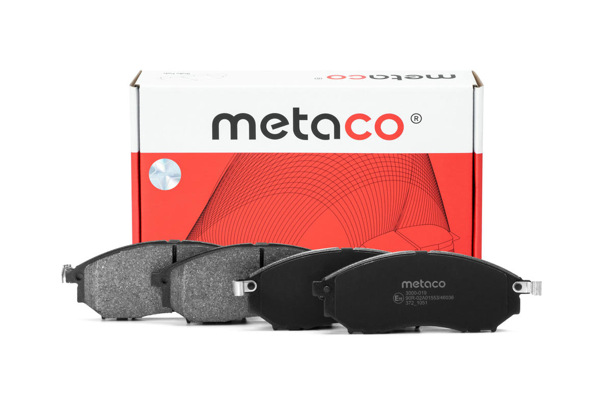 Колодки тормозные передние к-кт metaco 3000-019 preview 1 Колодки тормозные передние к-кт metaco 3000-019 preview 1