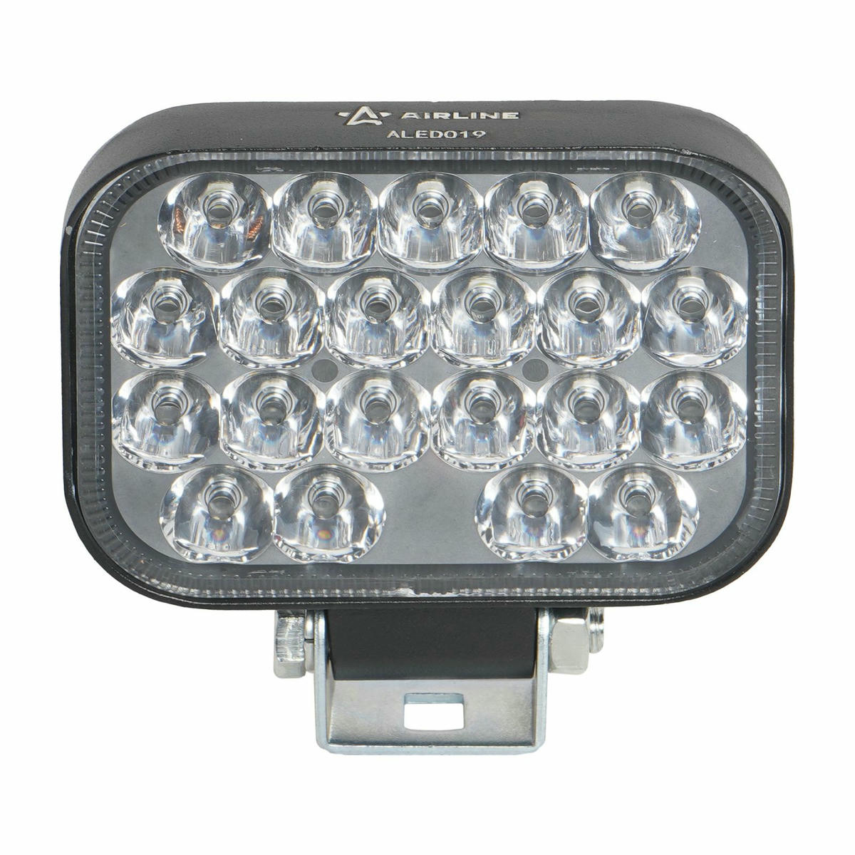 Фара светодиодная прямоугольная, 21 LED рассеяный свет 21W (108х80х35) 12/24V (ALED019) preview 2