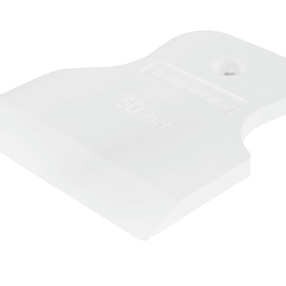 Шпатель 60мм белая резина Сибртех preview 3