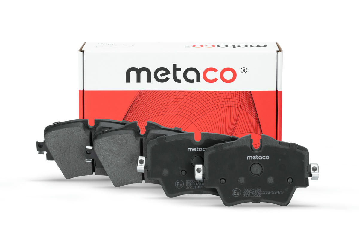 Колодки тормозные передние к-кт metaco 3000-434 preview 1 Колодки тормозные передние к-кт metaco 3000-434 preview 1