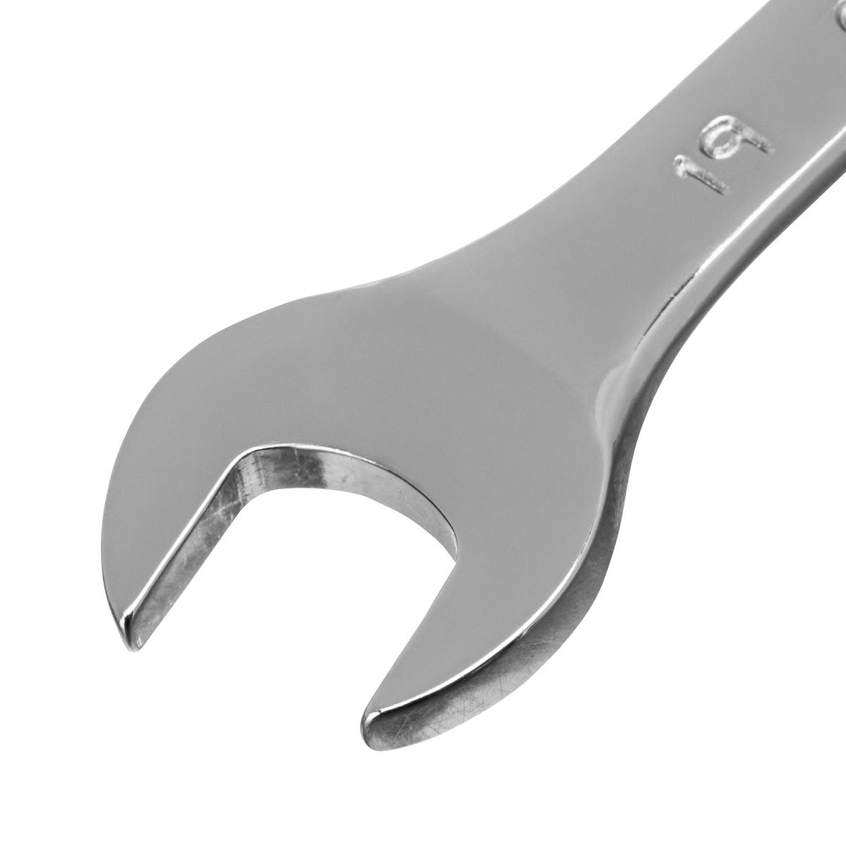 Набор ключей комбинированных 8-19 мм, 8 шт., CrV, полированный хром MATRIX preview 5