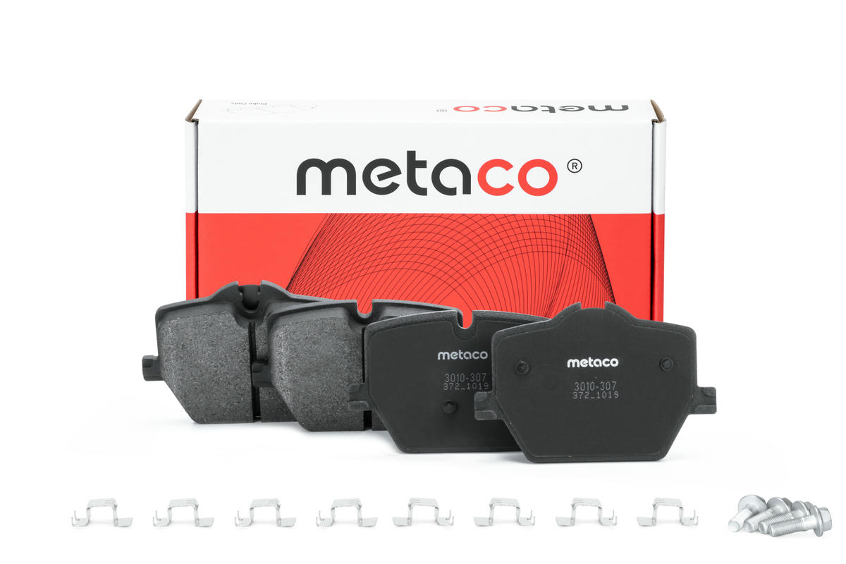 Колодки тормозные задние к-кт metaco 3010-307 preview 1