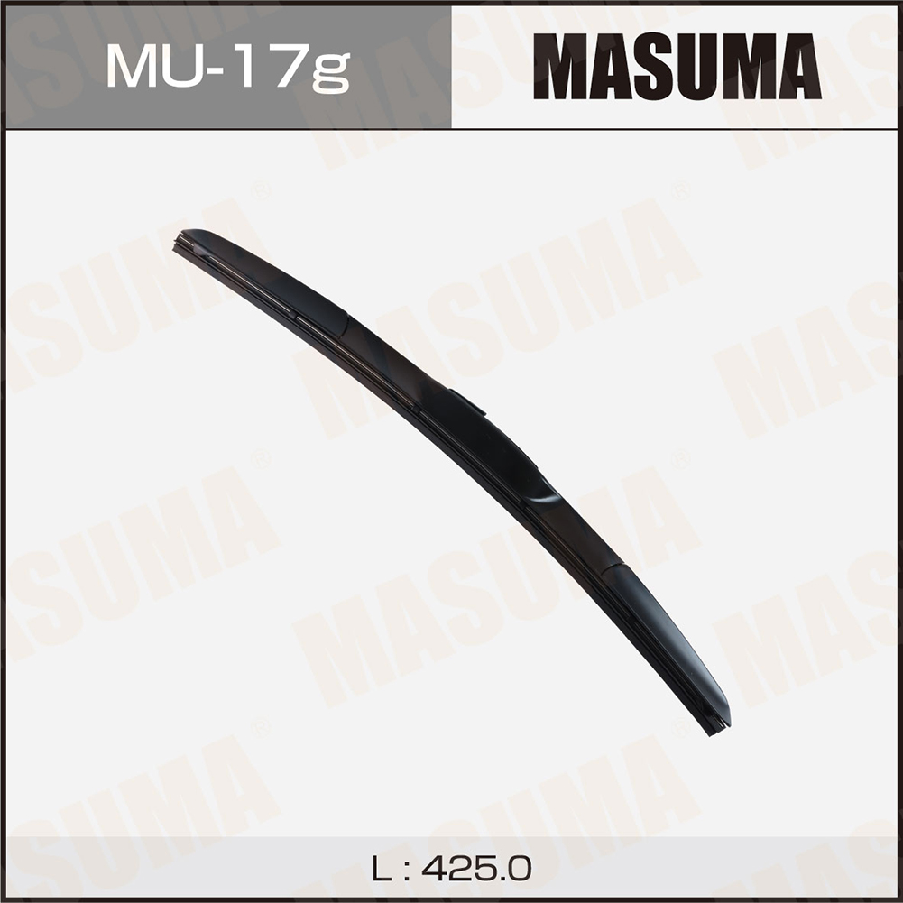 Щетка стеклоочистителя 425 мм гибридная 1 шт MASUMA Aero Vogue MU-17g preview 1 Щетка стеклоочистителя 425 мм гибридная 1 шт MASUMA Aero Vogue MU-17g preview 1