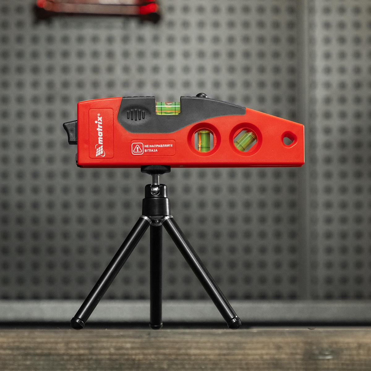MATRIX 35022 Уровень лазерный, 180мм, 220мм штатив, 4 глазка preview 12