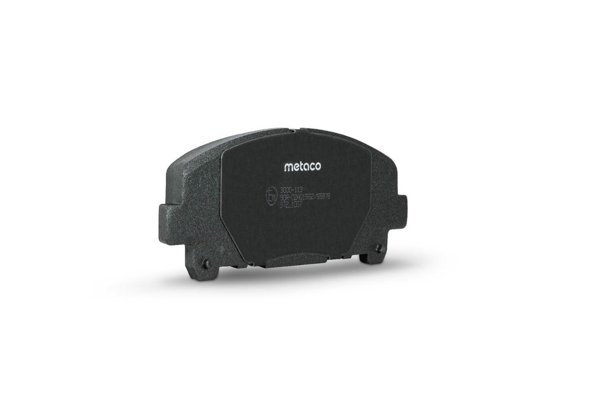 Колодки тормозные передние к-кт metaco 3000-113 preview 2