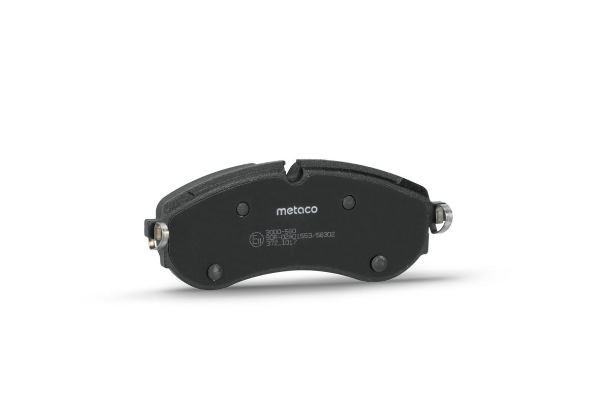 Колодки тормозные задние к-кт metaco 3000-560 preview 2