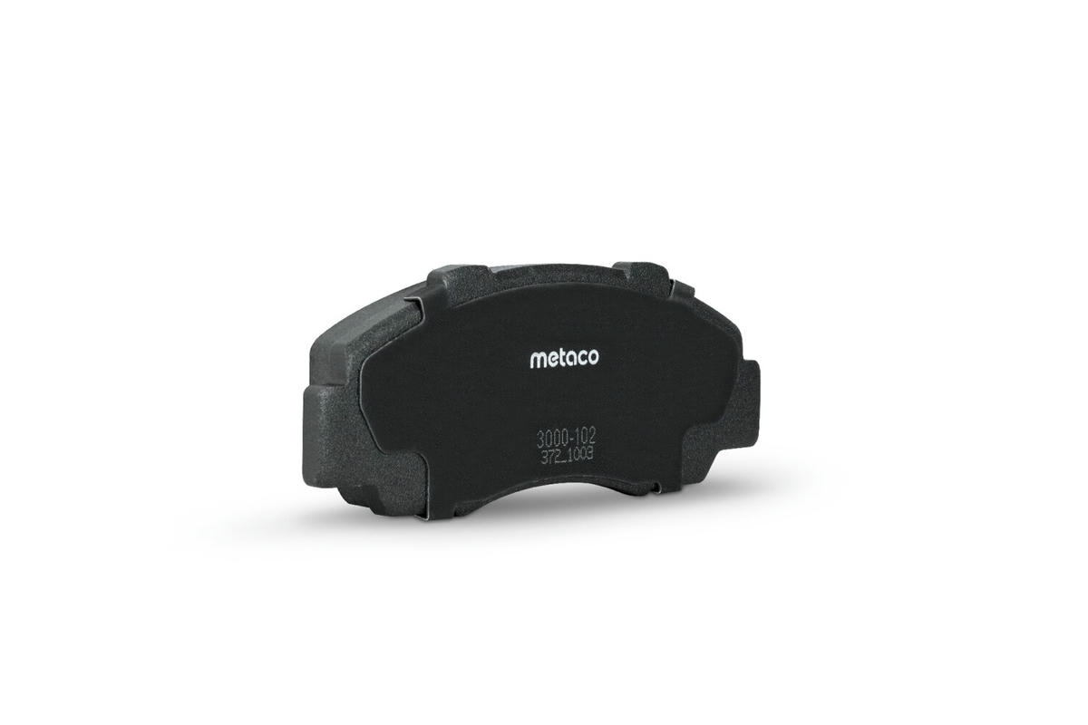 Колодки тормозные передние к-кт metaco 3000-102 preview 3