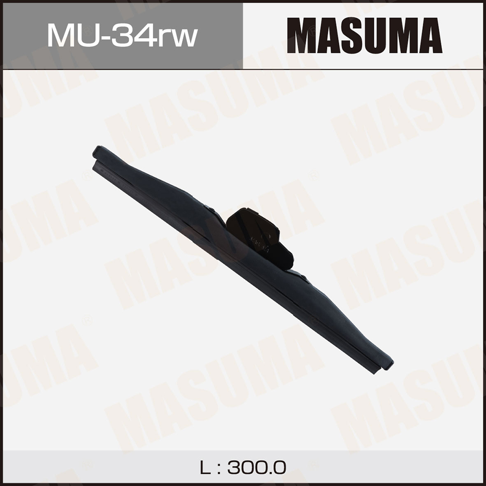 Щетка стеклоочистителя зимняя задняя 300 мм каркасная 1 шт MASUMA Snow Blade MU-34rw preview 1