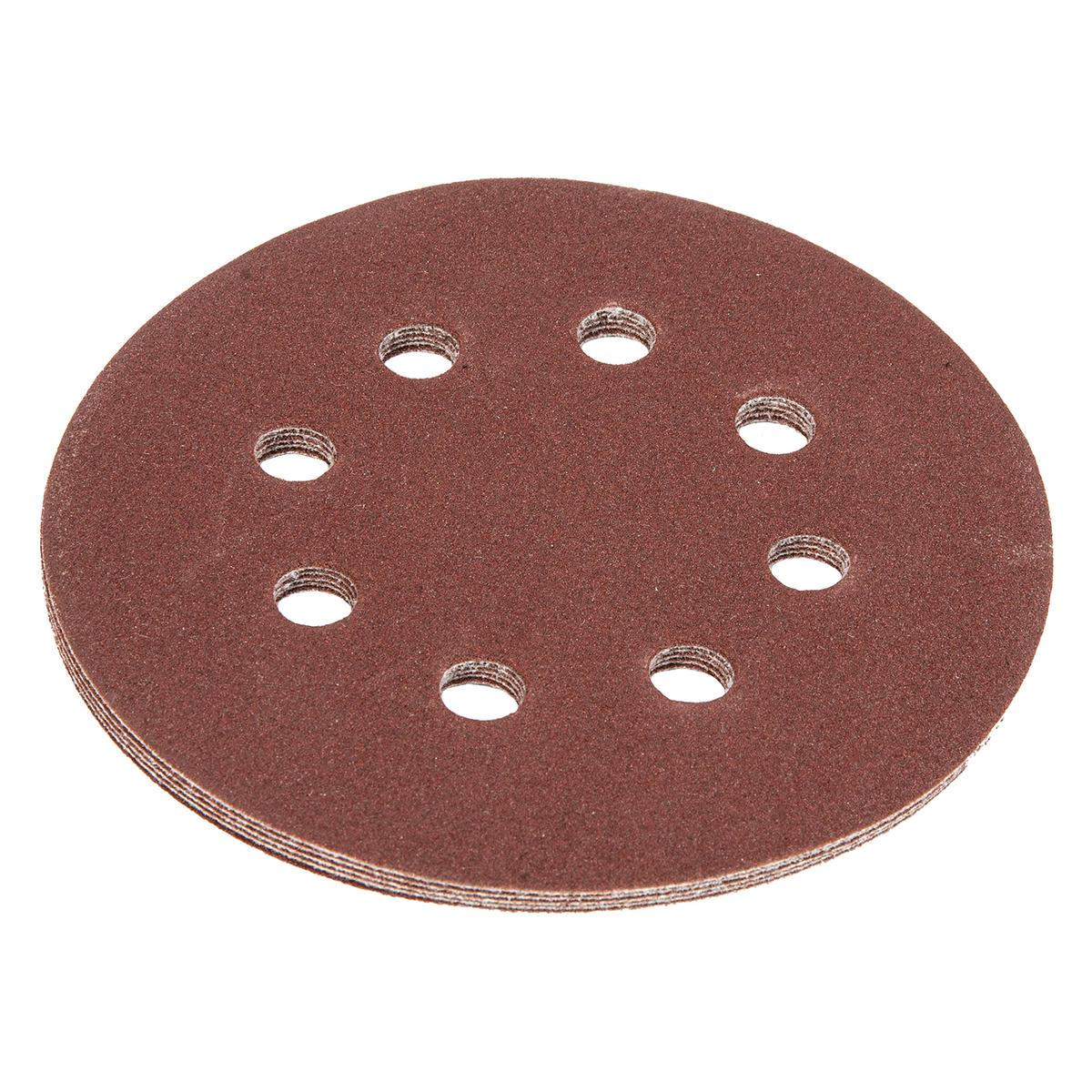 Круг абразивный на ворс. подложке под "липучку" перфорированный P120 125мм 5шт MATRIX preview 3