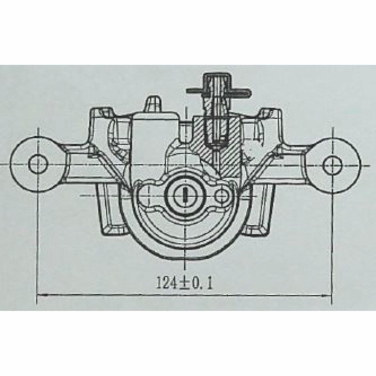 Суппорт торм. для а/м Hyundai ix35 (10-)/Kia Sportage (10-) зад. лев. d=34мм TRIALLI CF 084705 preview 4