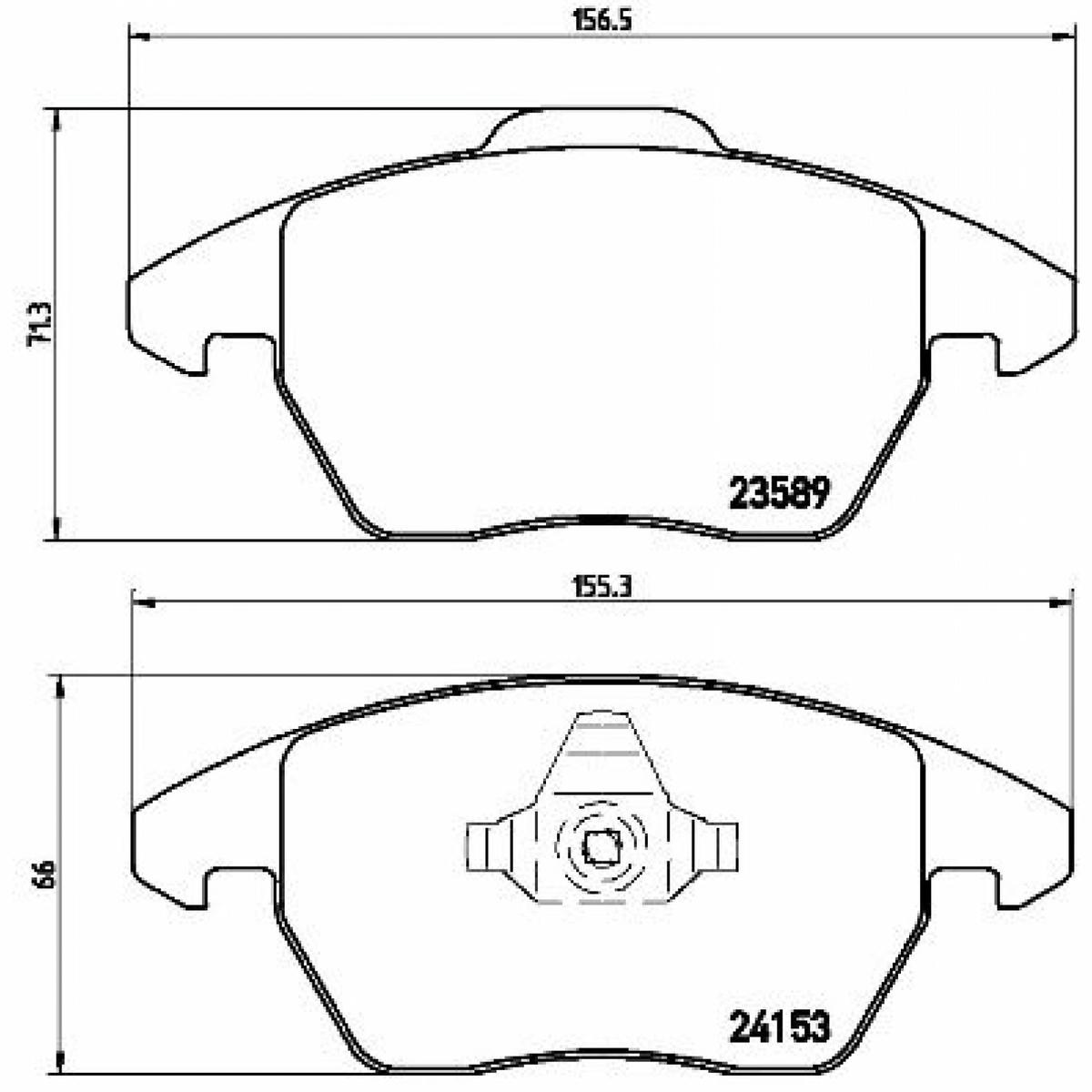 Колодки тормозные передние к-кт TRIALLI PF 4199 preview 3