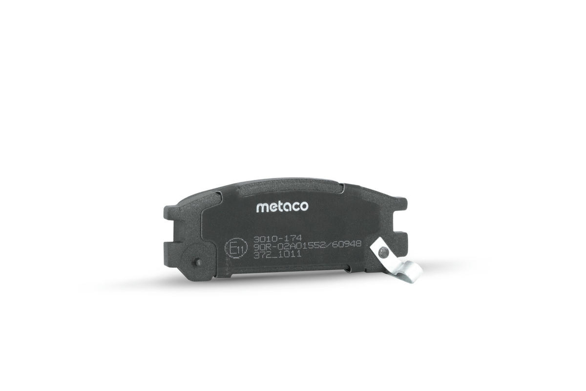 Колодки тормозные задние к-кт metaco 3010-174 preview 4