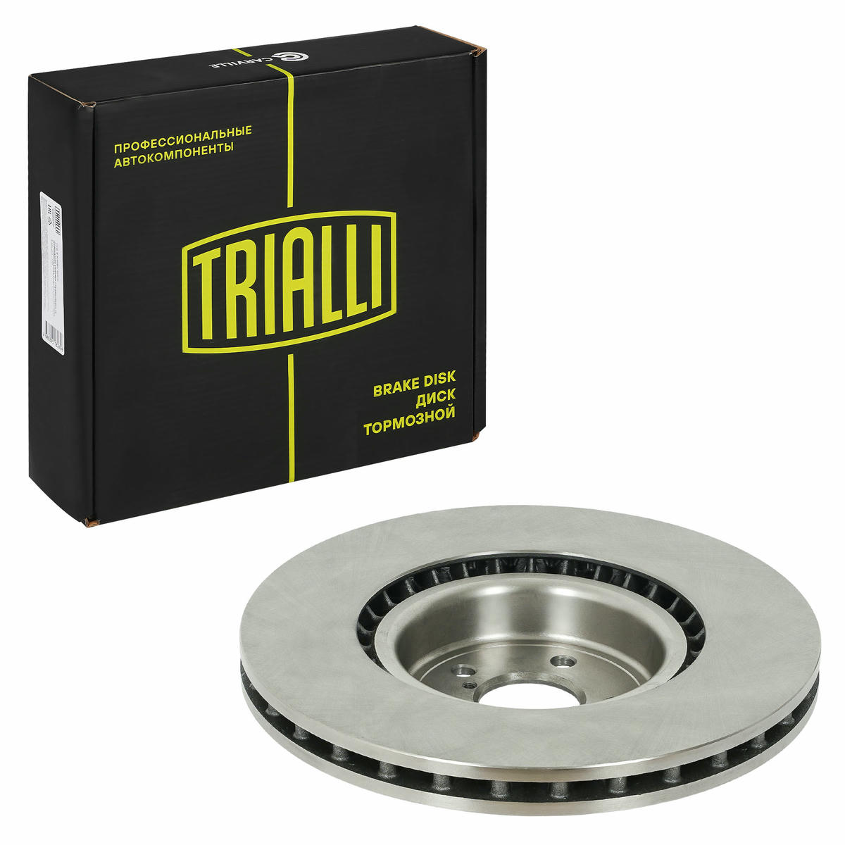 Диск тормозной передний вентилируемый TRIALLI DF 220108 preview 2
