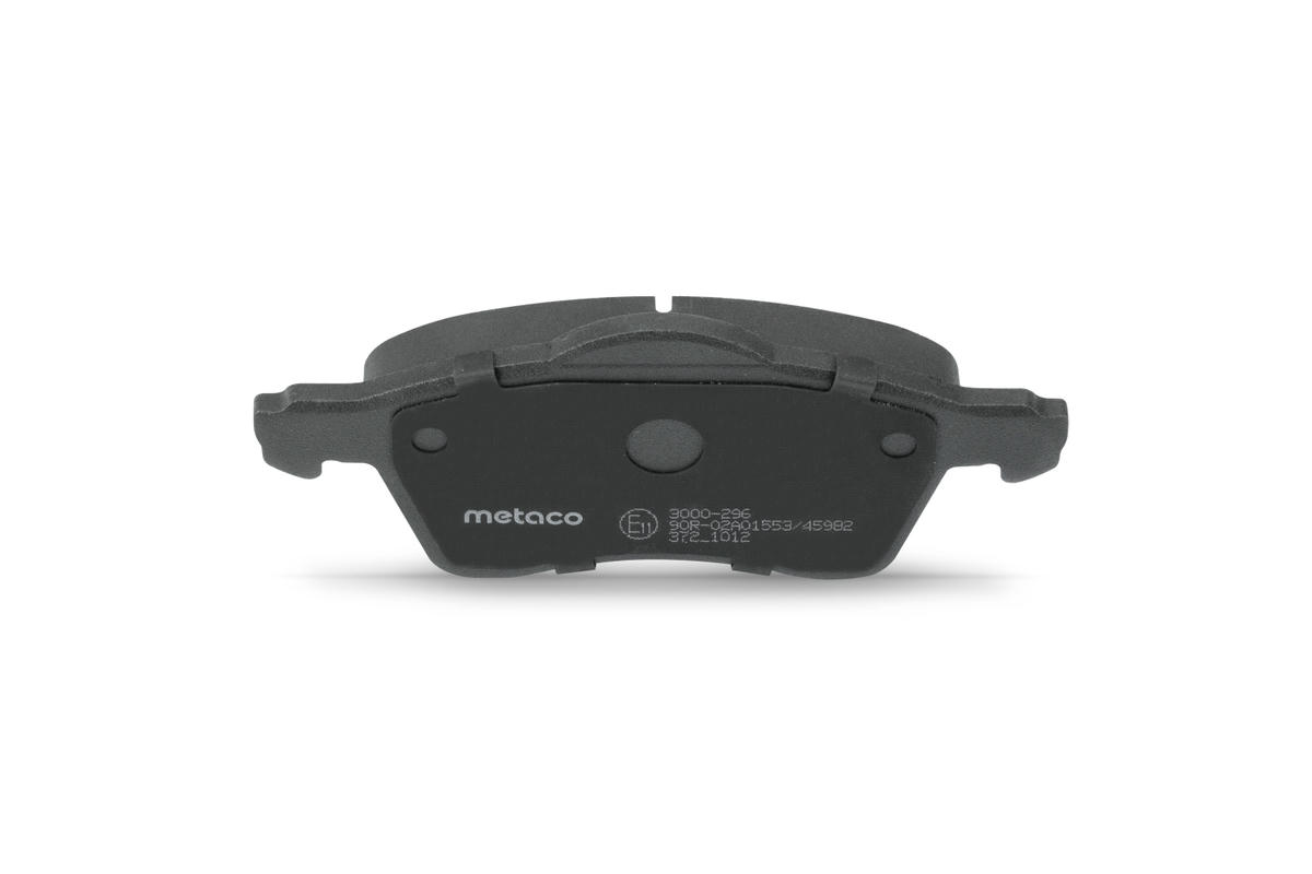 Колодки тормозные передние к-кт metaco 3000-296 preview 5