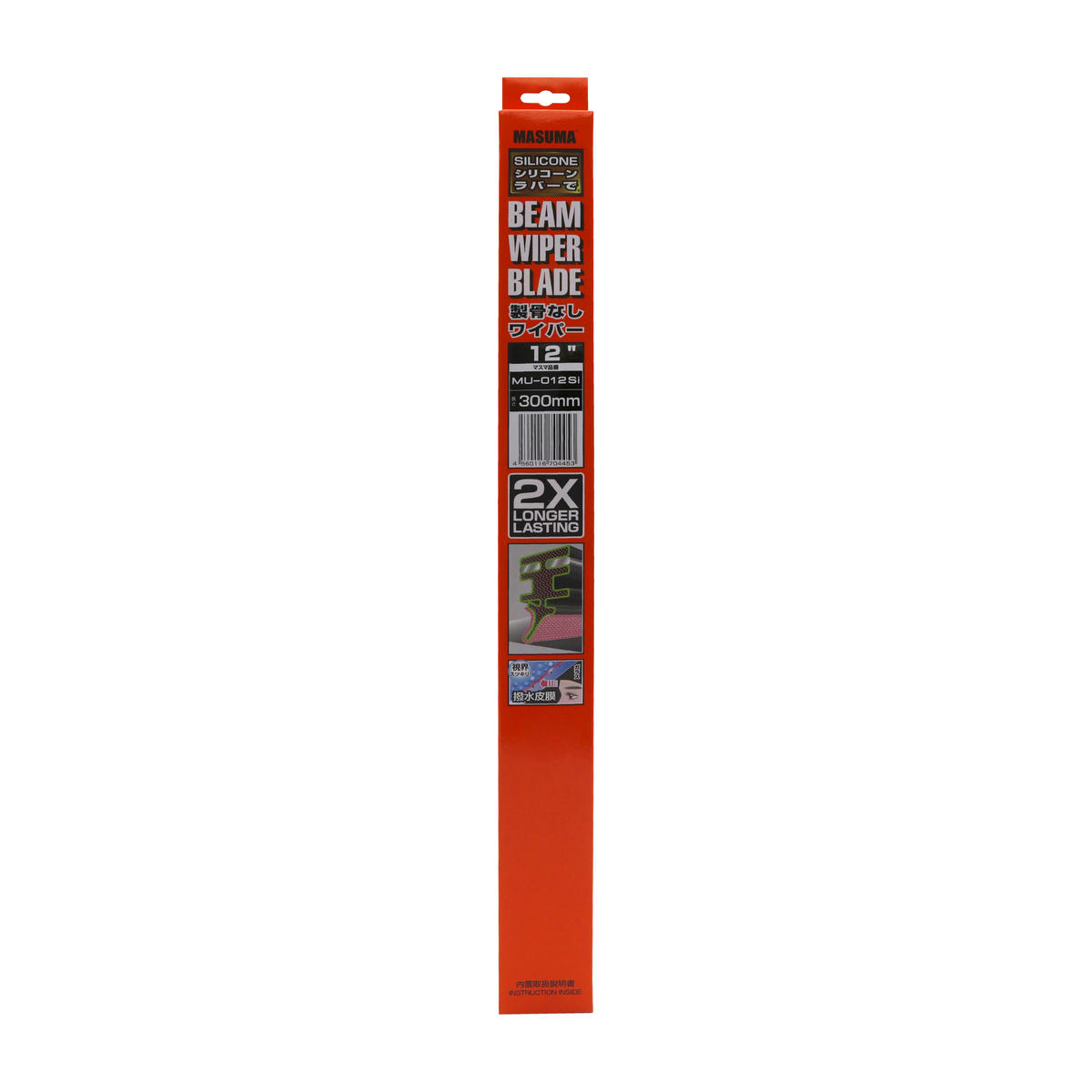 Щетка стеклоочистителя 300 мм бескаркасная 1 шт MASUMA Beam Wiper Blade MU-012Si preview 5