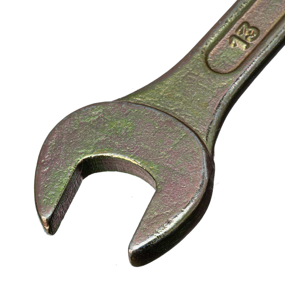 СИБРТЕХ 14305 Ключ рожковый, 12x13 мм, желтый цинк preview 3