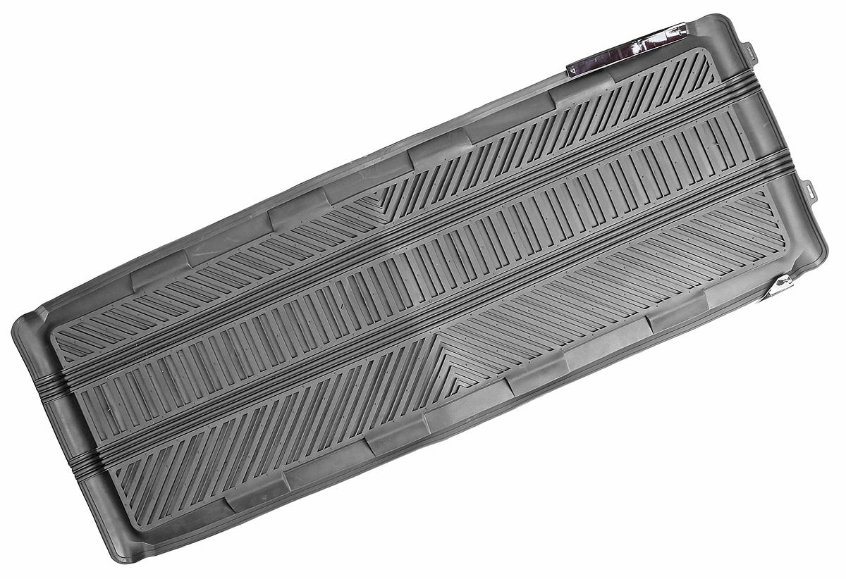 Коврики резиновые универсальные для заднего ряда серые 127*45см (1шт) preview 1