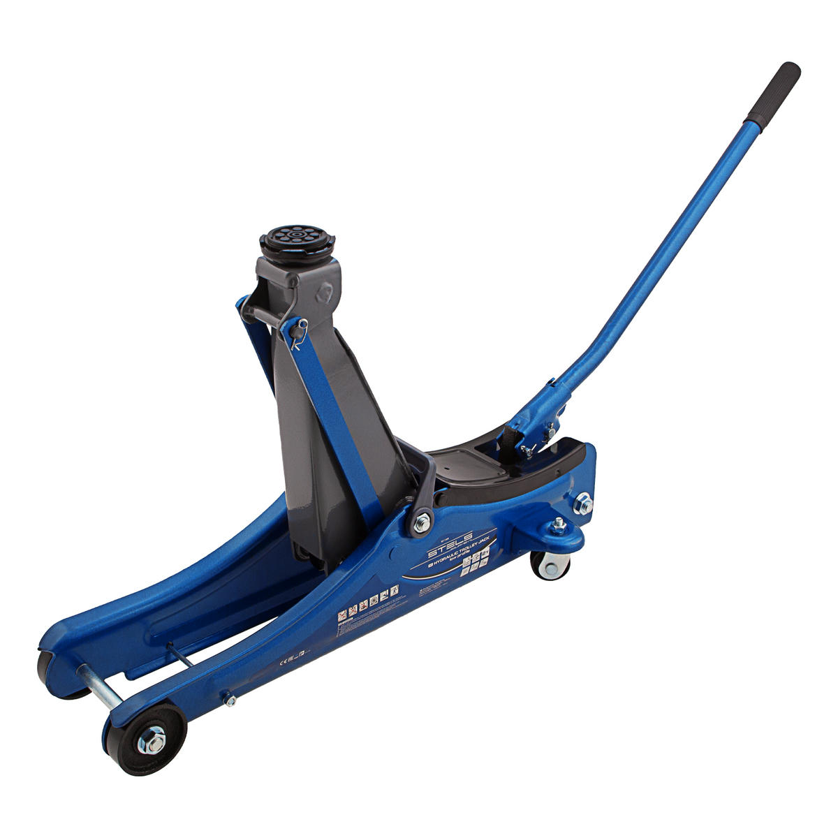 Домкрат подкатной гидравлический 2т 80-380мм LOW PROFILE STELS preview 2