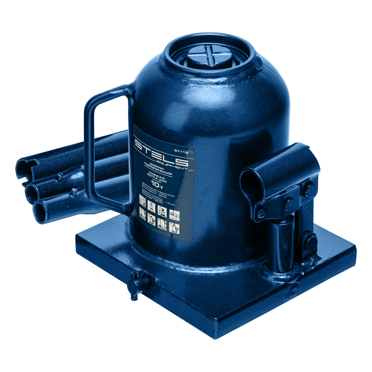 Домкрат бутылочный 10т гидравлический 170-430мм STELS preview 1