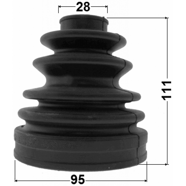 0117-KDN165_пыльник ШРУСа наружный к-кт! Lexus RX270 08-15 preview 2