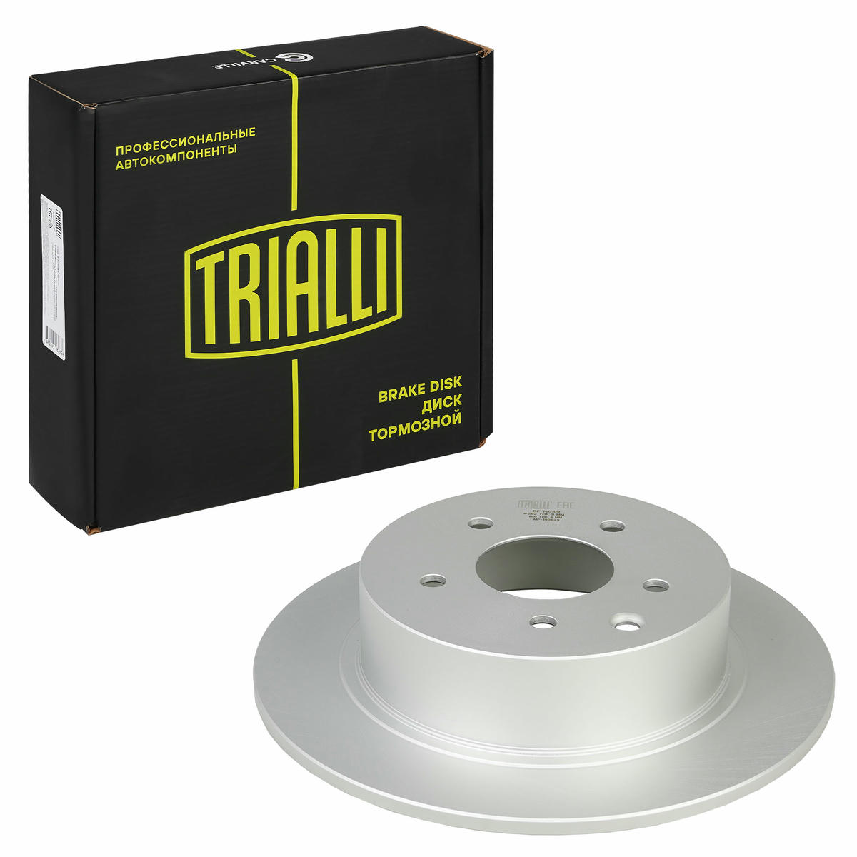 Диск тормозной задний TRIALLI DF 140109 preview 1