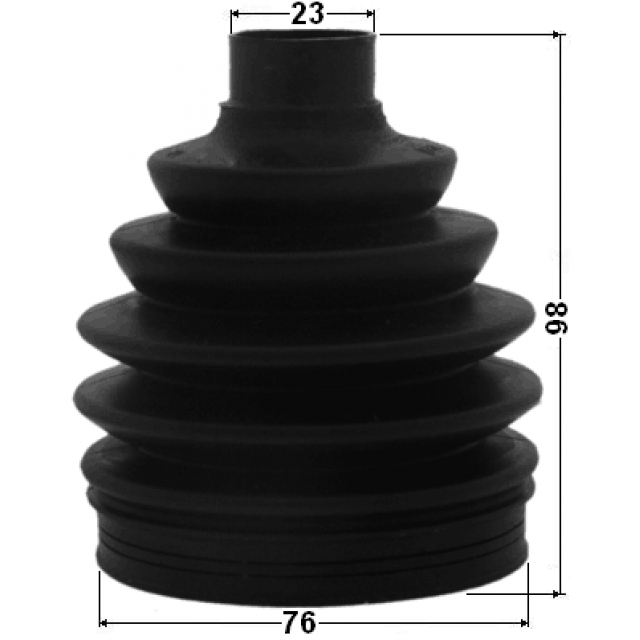 Пыльник шрус наружный комплект pvc 76x98x23 preview 2 Пыльник шрус наружный комплект pvc 76x98x23 preview 2