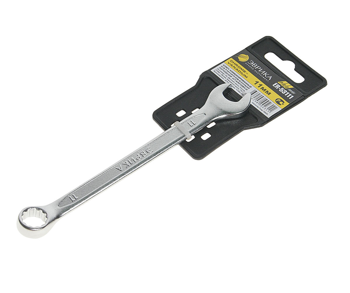 Ключ комбинированный 11мм PRO ЭВРИКА preview 1